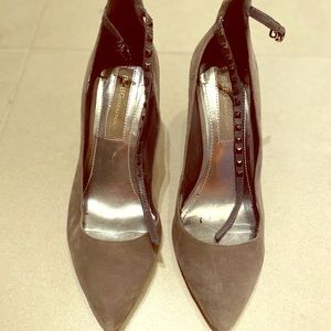 Shoes BCBG gray suede